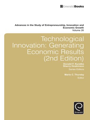cover image of Advances in the Study of Entrepreneurship, Innovation and Economic Growth, Volume 26